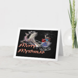 Cartes Pour Fêtes Annuelles Thor de Père Noël