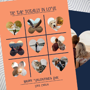 Cartes Pour Fêtes Annuelles Tic Tac Totalement en amour Photo Valentine Card