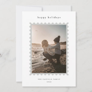 Cartes Pour Fêtes Annuelles Timbre de vacances