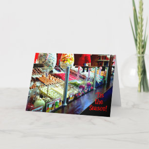 Cartes Pour Fêtes Annuelles 'Tis the Season Card with Christmas Candy