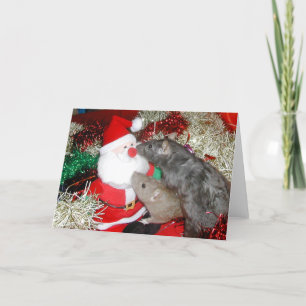 Cartes Pour Fêtes Annuelles Tish et Vixen tasse Père Noël