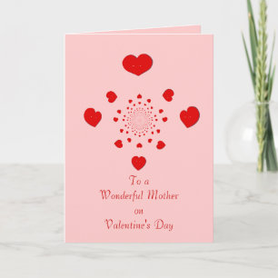 Cartes Pour Fêtes Annuelles To a Wonderful Mother On Valentine's Day