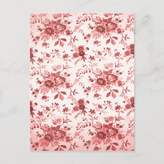 Cartes Pour Fêtes Annuelles Toile rouge de Noël (Devant)