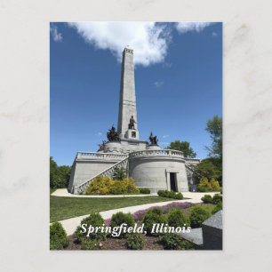 Cartes Pour Fêtes Annuelles Tombeau Lincoln à Springfield, Illinois
