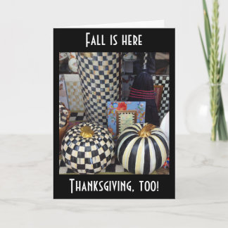 CARTES POUR FÊTES ANNUELLES TOMBER/THANKSGIVING=SOUHAITS POUR VOUS