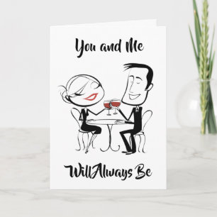 CARTES POUR FÊTES ANNUELLES ***TOUJOURS ET TOUJOURS***** VOUS ET MOI AIMEZ CAR