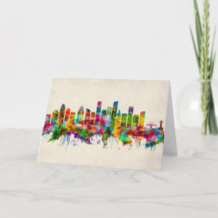 Cartes Pour Fêtes Annuelles Tour de Los Angeles