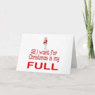 Cartes Pour Fêtes Annuelles Tout ce que je veux