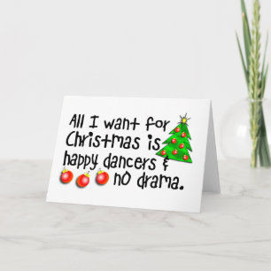 Cartes Pour Fêtes Annuelles Tout ce que je veux pour Noël