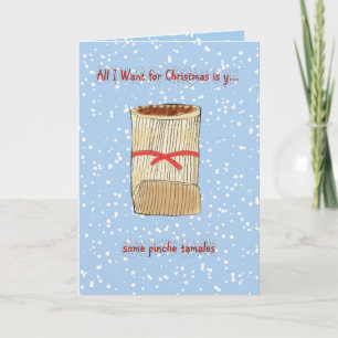 Cartes Pour Fêtes Annuelles Tout ce que je veux pour Noël est... quelques Pinc
