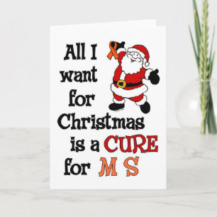 Cartes Pour Fêtes Annuelles Tout Ce Que Je Veux Pour Noël...MS