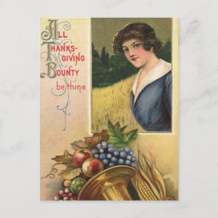 Cartes Pour Fêtes Annuelles Toute la générosité de Thanksgiving Soit mince