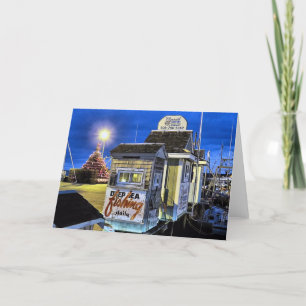 Cartes Pour Fêtes Annuelles Town Wharf Plymouth MA