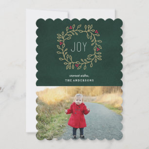 Cartes Pour Fêtes Annuelles Tradition joyeuse