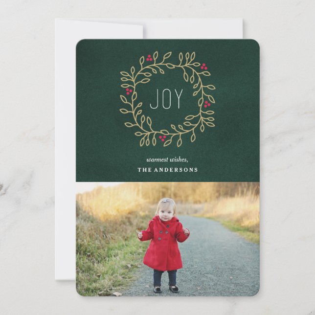 Cartes Pour Fêtes Annuelles Tradition joyeuse (Devant)