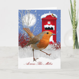 Cartes Pour Fêtes Annuelles Traditionnel à travers les milles Robin et la