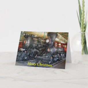 Cartes Pour Fêtes Annuelles Train