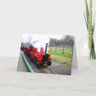 Cartes Pour Fêtes Annuelles Train à vapeur Lappa Valley