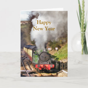 CARTES POUR FÊTES ANNUELLES TRAINS À VAPEUR