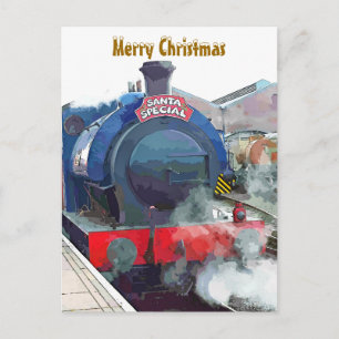 CARTES POUR FÊTES ANNUELLES TRAINS À VAPEUR