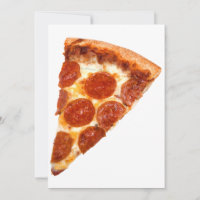 Tranche de pizza pepperoni classique de SlipperyJo