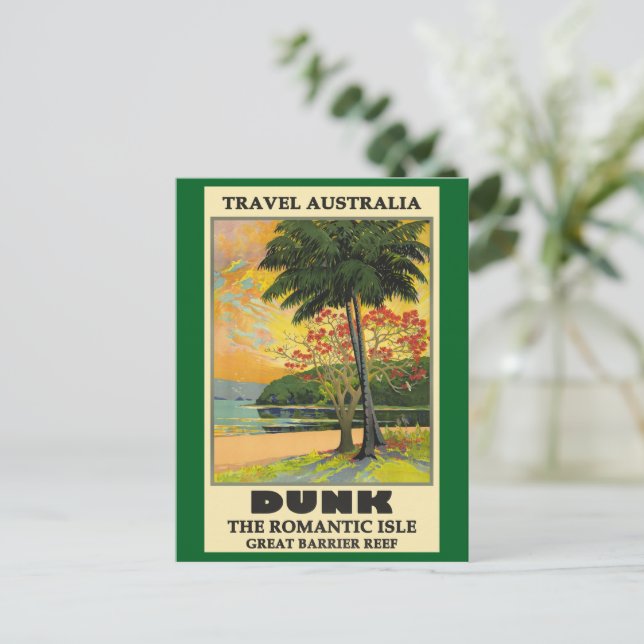 Cartes Pour Fêtes Annuelles Travel Australia, Dunk, (Debout devant)