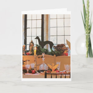 CARTES POUR FÊTES ANNUELLES **TRAVERSER LES MILES** À NOËL