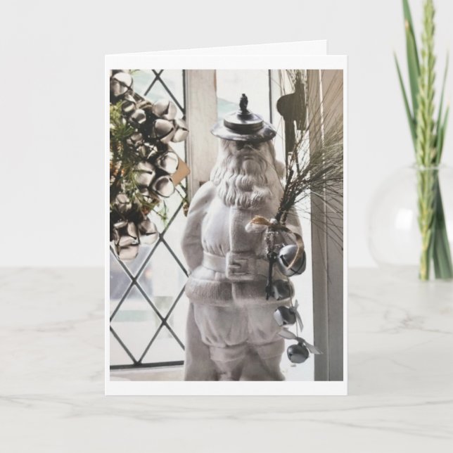 CARTES POUR FÊTES ANNUELLES **TRAVERSER LES MILES** À NOËL (Devant)