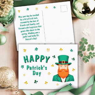 Cartes Pour Fêtes Annuelles Trèfle de lutin jour de la Saint-Patrick