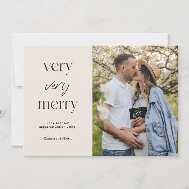 Cartes Pour Fêtes Annuelles Très Joyeux (Devant)