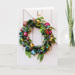 Cartes Pour Fêtes Annuelles Très Joyeux voeux de Noël (Ajouter Votre Nom)