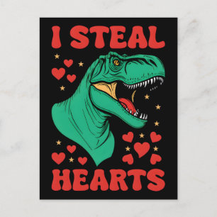 Cartes Pour Fêtes Annuelles Trex aime les cœurs volants la Saint-Valentin te