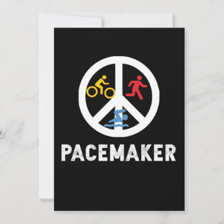 Cartes Pour Fêtes Annuelles Triathlon Pacemaker Trilife