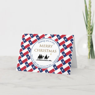Cartes Pour Fêtes Annuelles Trois hommes sages TEXAS Noël