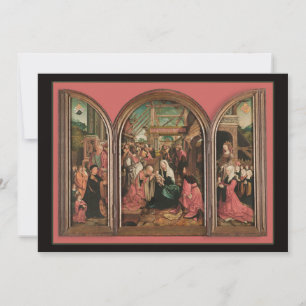 Cartes Pour Fêtes Annuelles Trois Rois Adorez Baby Jesus Card