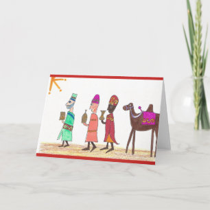 Cartes Pour Fêtes Annuelles Trois rois de l'Orient