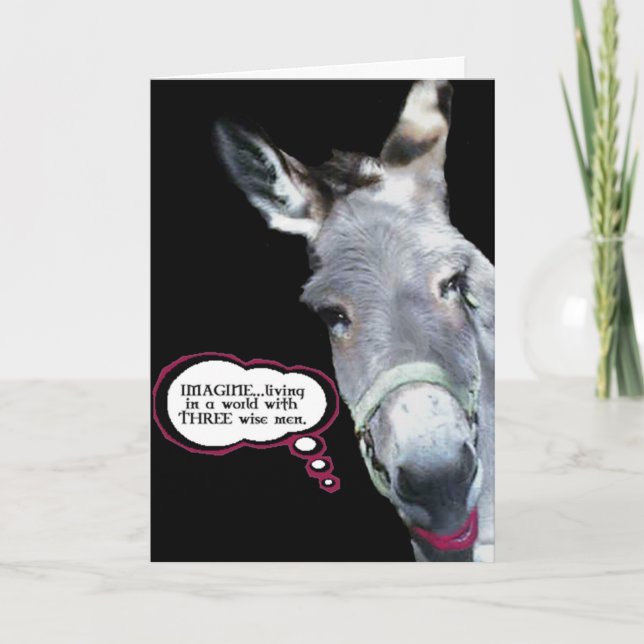 CARTES POUR FÊTES ANNUELLES TROIS SAGES (Devant)