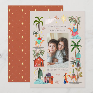 Cartes Pour Fêtes Annuelles Trois Sages hommes Trois Rois Fête de Noël