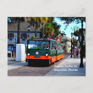 Cartes Pour Fêtes Annuelles Trolley touristique