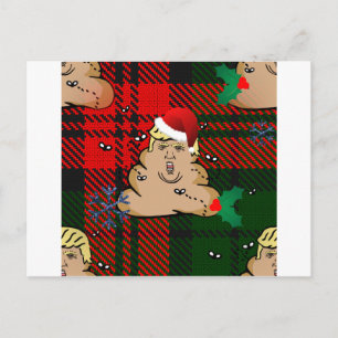 Cartes Pour Fêtes Annuelles trump à la décharge de noël