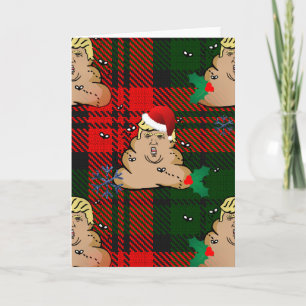 Cartes Pour Fêtes Annuelles trump à la décharge de noël