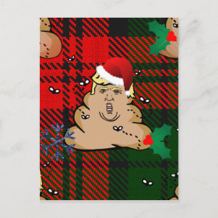 Cartes Pour Fêtes Annuelles trump à la décharge de noël
