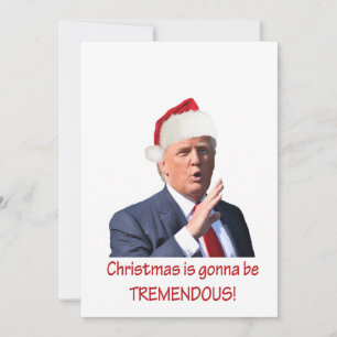 Cartes Pour Fêtes Annuelles Trump : Noël va être formidable !