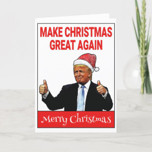 Cartes Pour Fêtes Annuelles Trump rend Noël super à nouveau