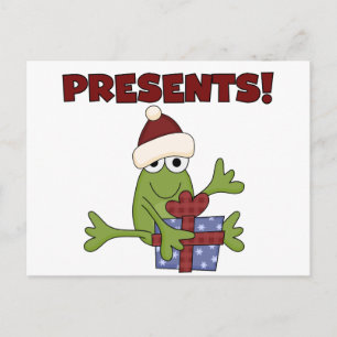 Cartes Pour Fêtes Annuelles Tshirts et cadeaux père Noël Frog