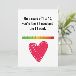 Cartes Pour Fêtes Annuelles Tu es celle que je veux