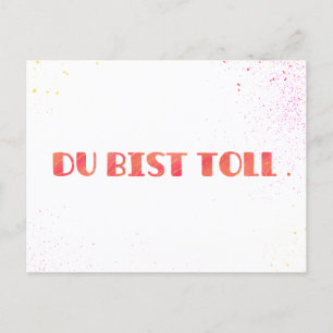 Cartes Pour Fêtes Annuelles *Tu es génial.