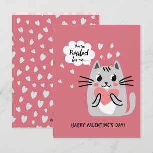 Cartes Pour Fêtes Annuelles Tu es parfait pour moi Jour des Valentines
