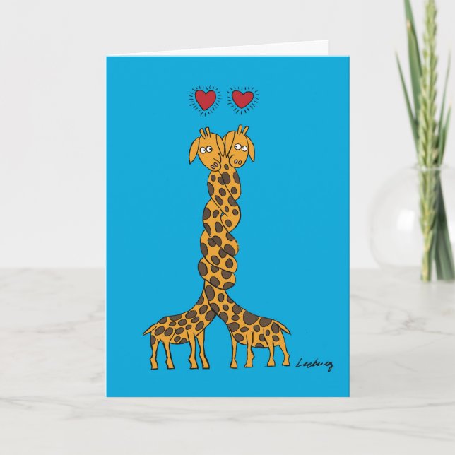 Cartes Pour Fêtes Annuelles Tu veux un cou ? (Devant)