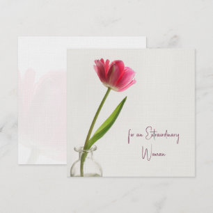 Cartes Pour Fêtes Annuelles Tulipe Moderne 8 Mars Journée Internationale des F